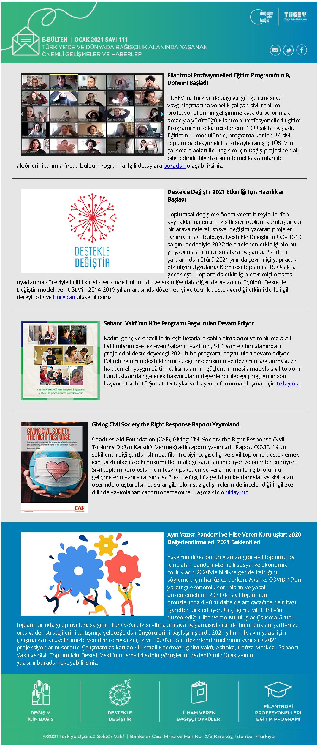 Ocak 2021, No:111